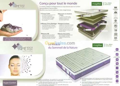  matelas 
