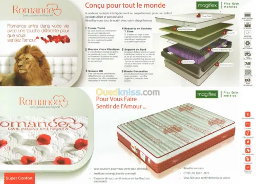  matelas 