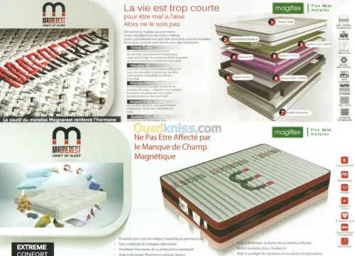  matelas 