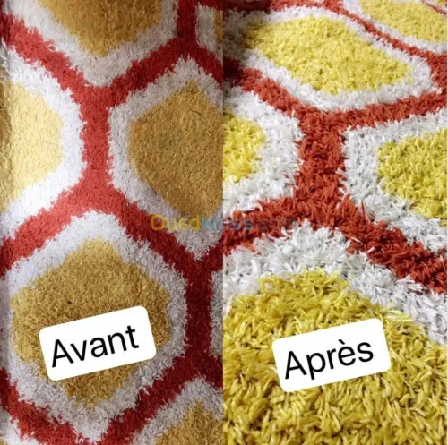 pressing lavage tapis