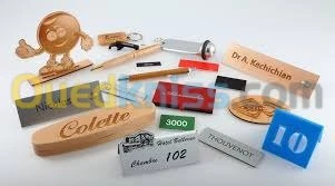 Cachet express,découpe et gravure laser 