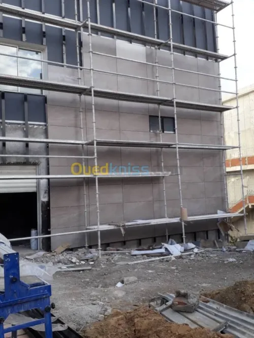 Travaux de Façade (Ventilée, HPL)