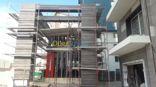 Travaux de Façade (Ventilée, HPL)