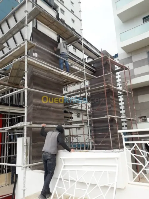 Travaux de Façade (Ventilée, HPL)
