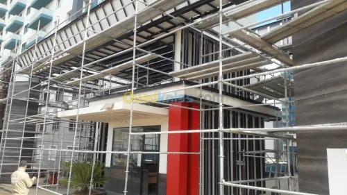 Travaux de Façade (Ventilée, HPL)