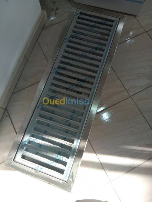 caniveau en inox