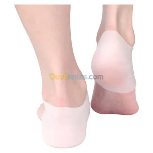 Soin Talon Protecteur En Silicone - Soins Des Pieds -Blanc
