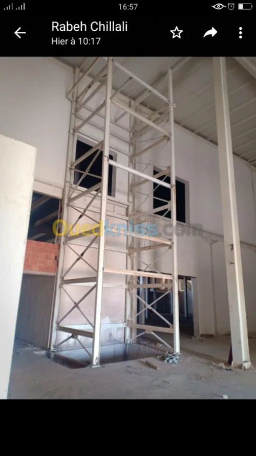 étude & installation des ascenseurs