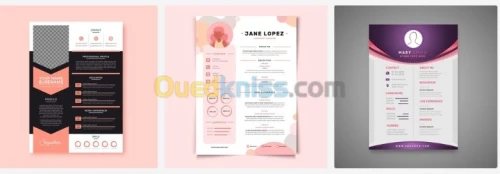 conception de Curriculum Vitae moderne