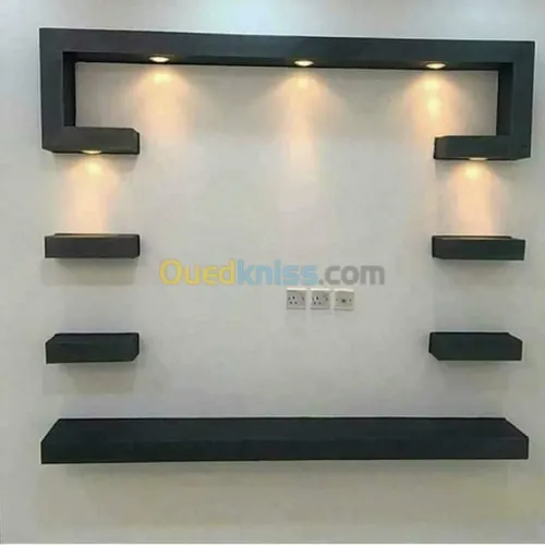BA13. Parquet. PVC portes accordéon 
