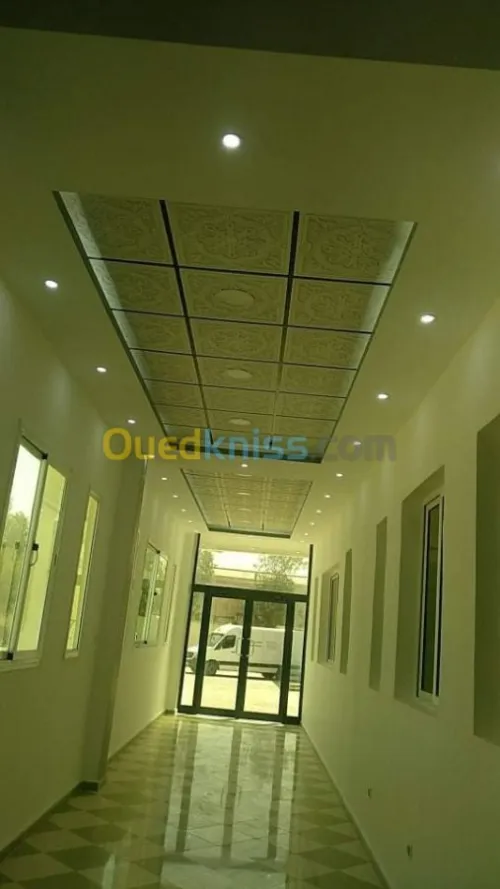 BA13. Parquet. PVC portes accordéon 