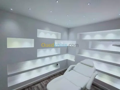 BA13. Parquet. PVC portes accordéon 