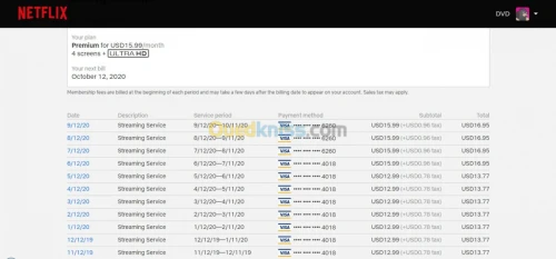 NETFLIX PREMIUM (5 ÉCRANS) 2 MOIS