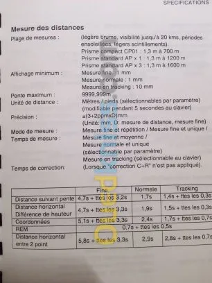 A vendre 3appareil topo sokkia set 5 f