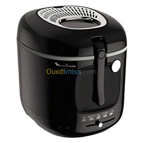 MOULINEX Friteuse Carambar Am480870 Friteuse Xxl Mega - 2Kg - Noir