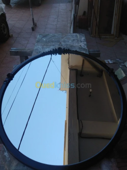 Miroir Toile Photos Tissu Ardoise 