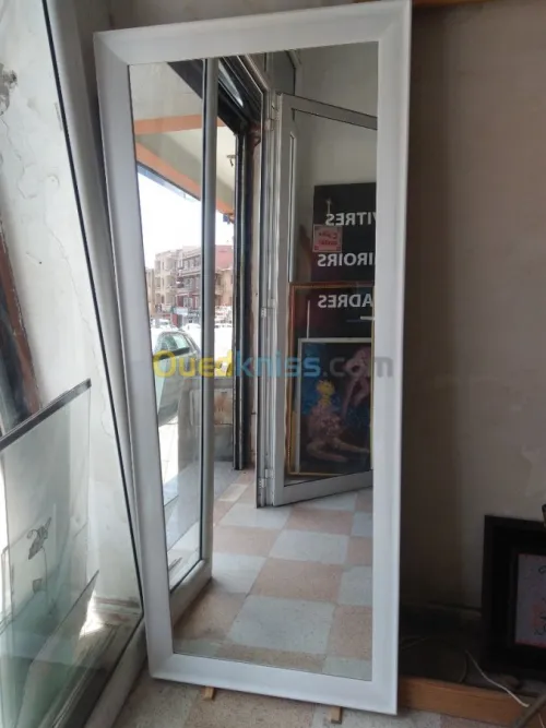 Miroir Toile Photos Tissu Ardoise 