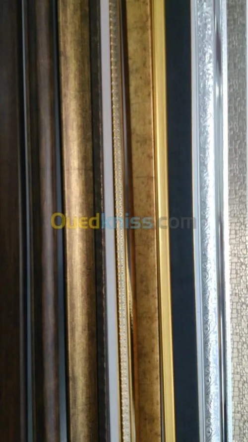 Miroir Toile Photos Tissu Ardoise 