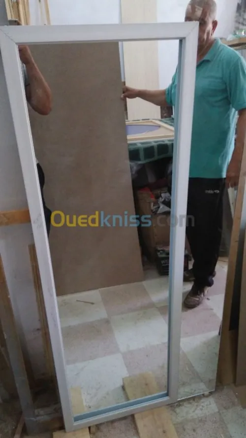 Miroir Toile Photos Tissu Ardoise 