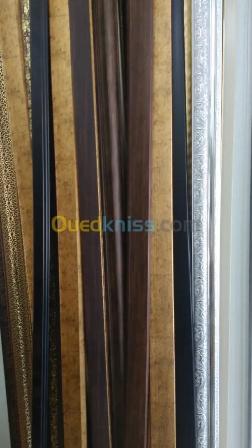 Miroir Toile Photos Tissu Ardoise 