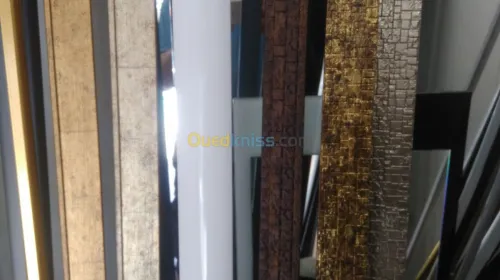 Miroir Toile Photos Tissu Ardoise 