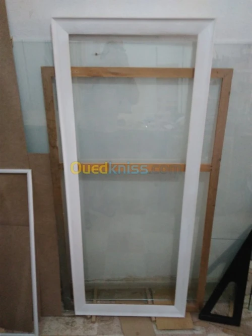 Miroir Toile Photos Tissu Ardoise 