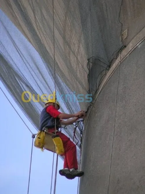 Cordiste. alpinisme