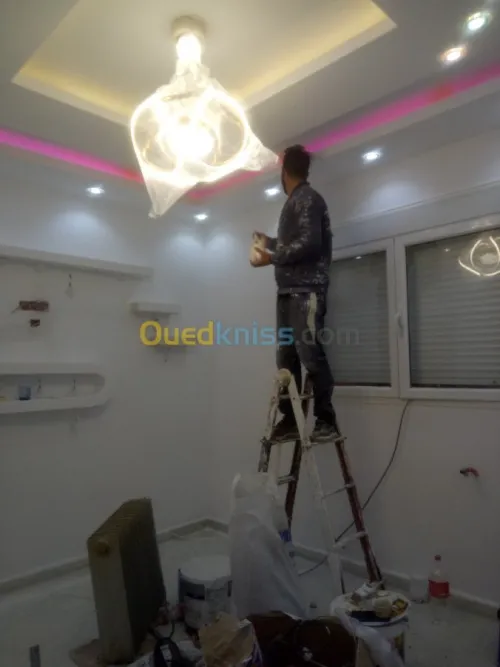 pantre décoration placo électricité