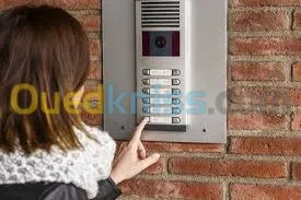 Caméra interphone Alarme