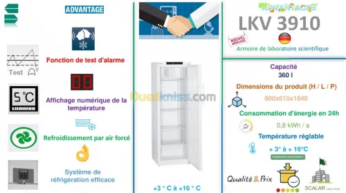  armoires Froid Pharma Froid Scientifi