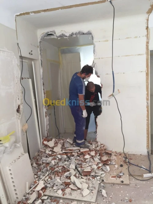 tout travaux demolitions et evacuation