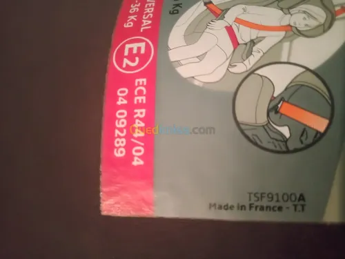 Siége bébé auto