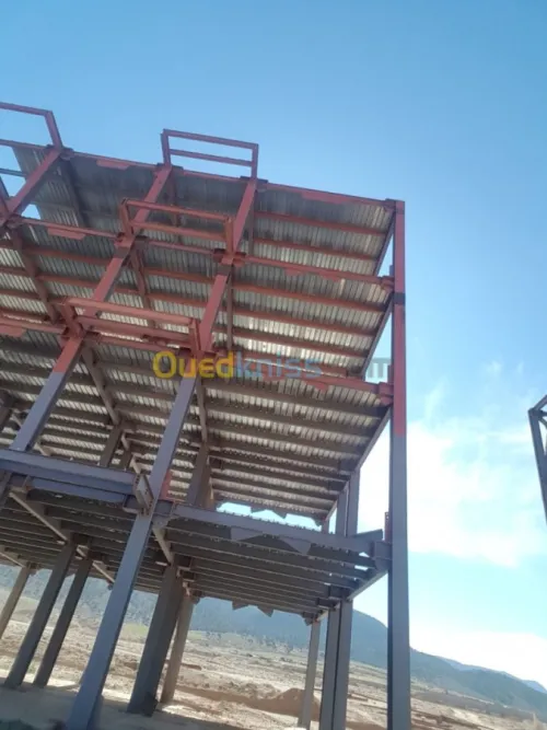 Fabrication et montage charpente metallique 