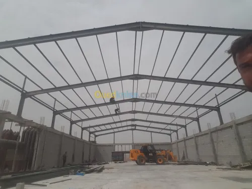 Fabrication et montage charpente metallique 