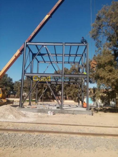 Fabrication et montage charpente metallique 