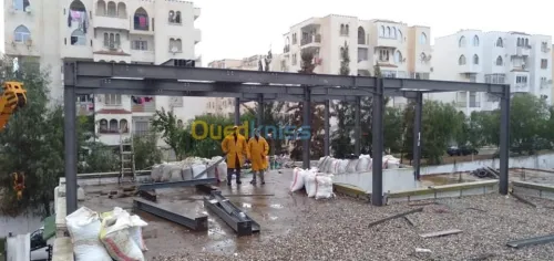 Fabrication et montage charpente metallique 