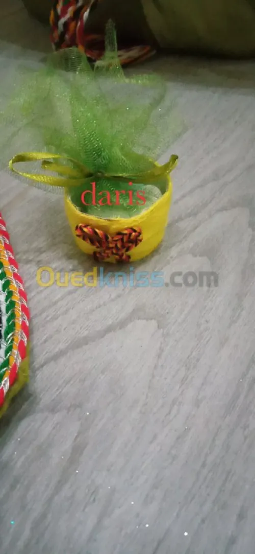 corbeille decoration et trousseau 