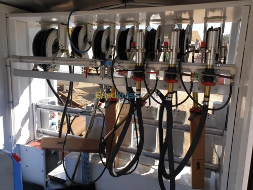Station De Graissage sur SKID