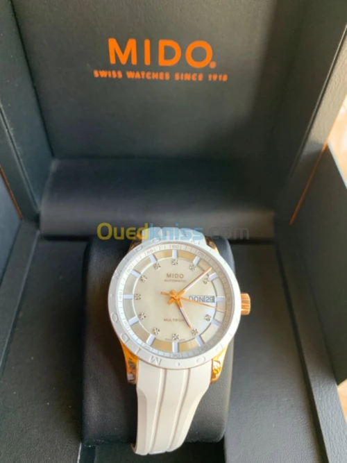 Montre de lux suisse MIDO avec diamant