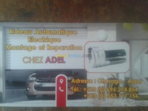 installation rideaux automatique 