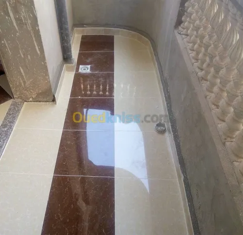 Pose dalle sole et faïence