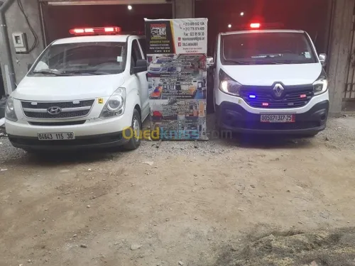 Aménagement ambulance