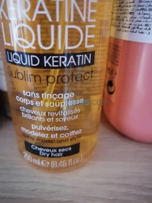 Shampooing l'Oreal, Keratine et Serum