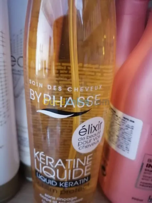 Shampooing l'Oreal, Keratine et Serum