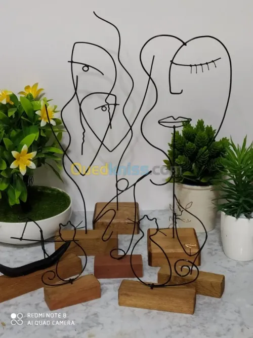 Des sculptures d'art