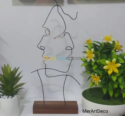 Des sculptures d'art