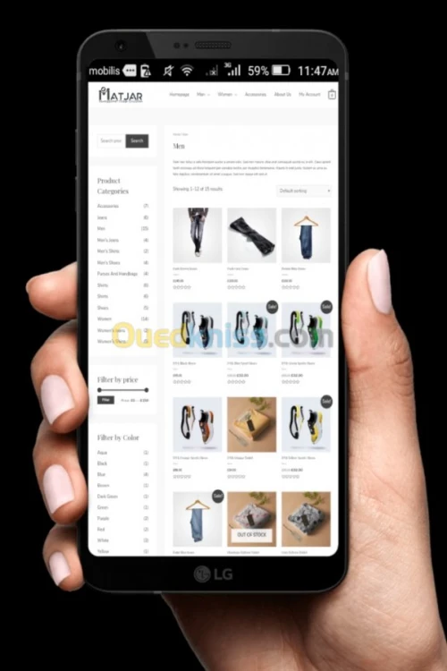 Création boutique en ligne