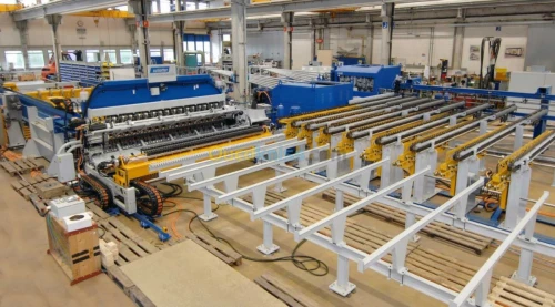 Treillis soudés ligne de fabrication