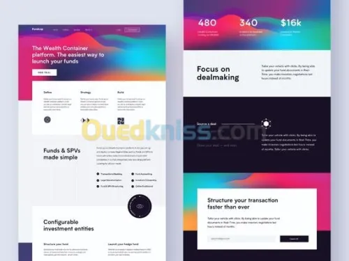 Création des sites web sur mesure