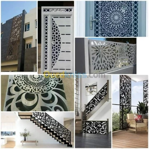 صناعة الأبواب الحديدية العصرية 